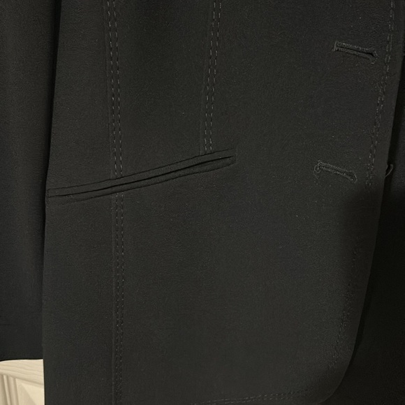 Ann Taylor 3 Button Black Blazer - Picture 5 of 10